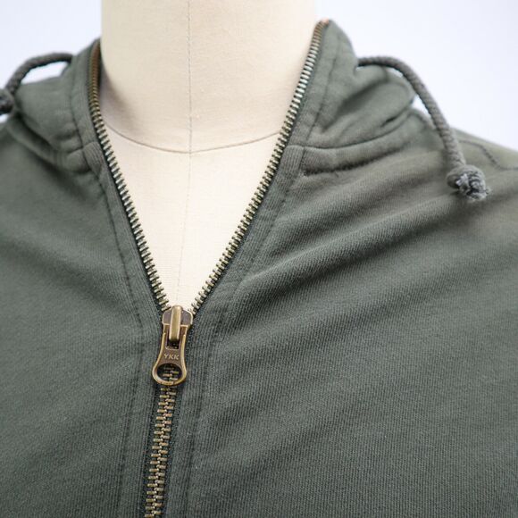 NWT Marc by Marc Jacobs Cotton Sweater Hoodie Army Green S-L $125+ - Picture 7 of 10